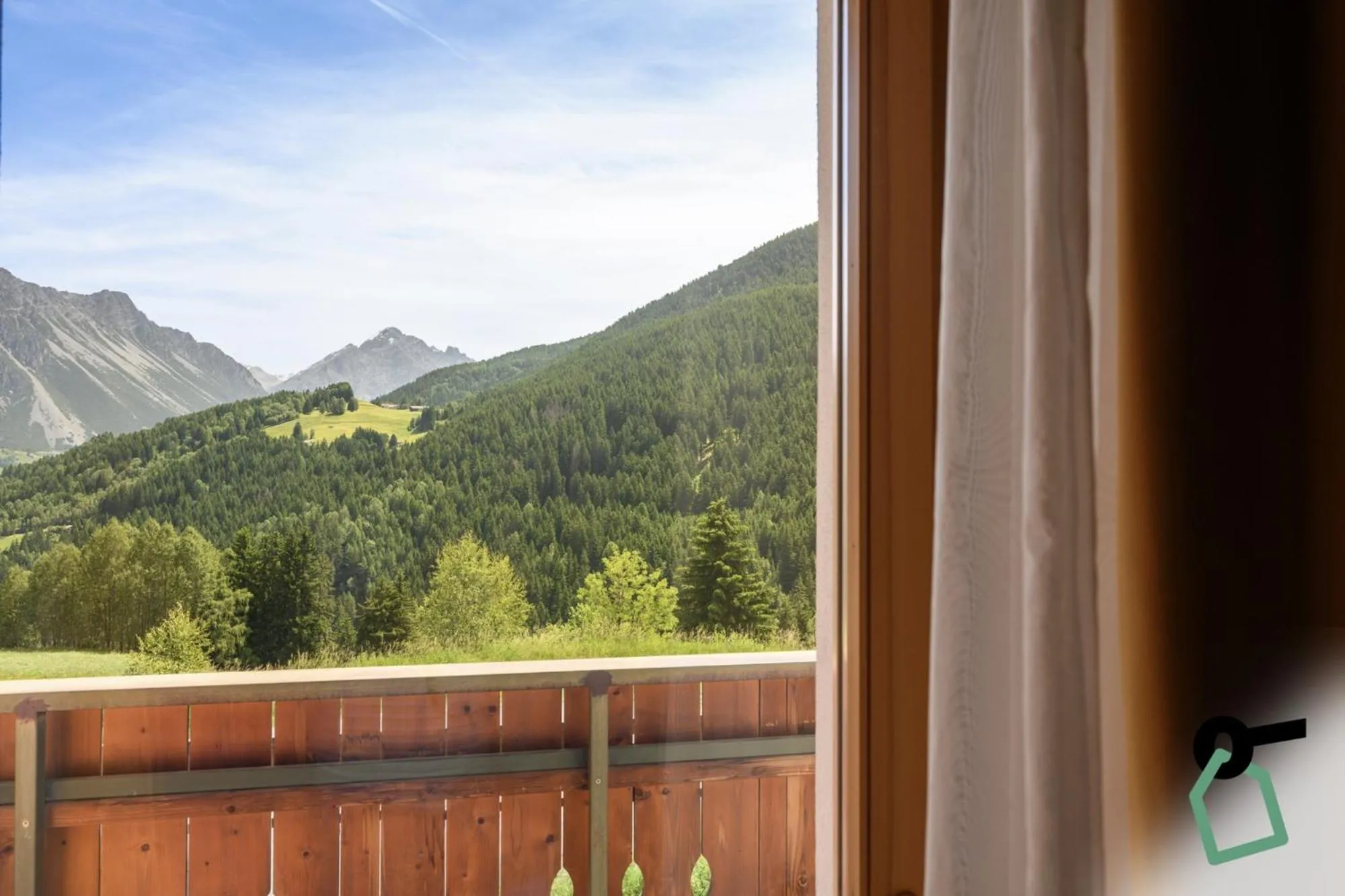 Mountain view in Hotiday Bormio Valdidentro