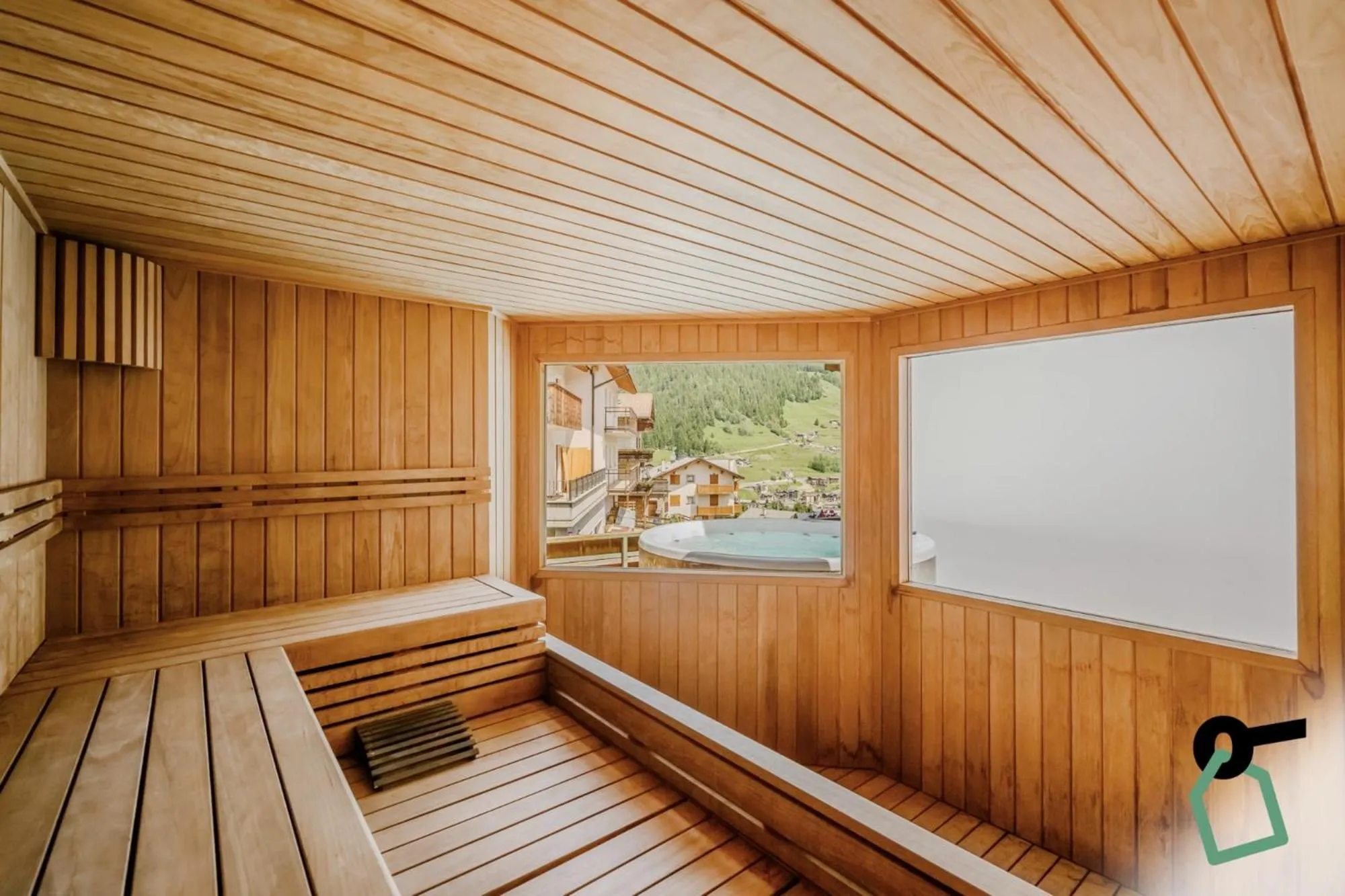 Sauna in Hotiday Bormio Valdidentro