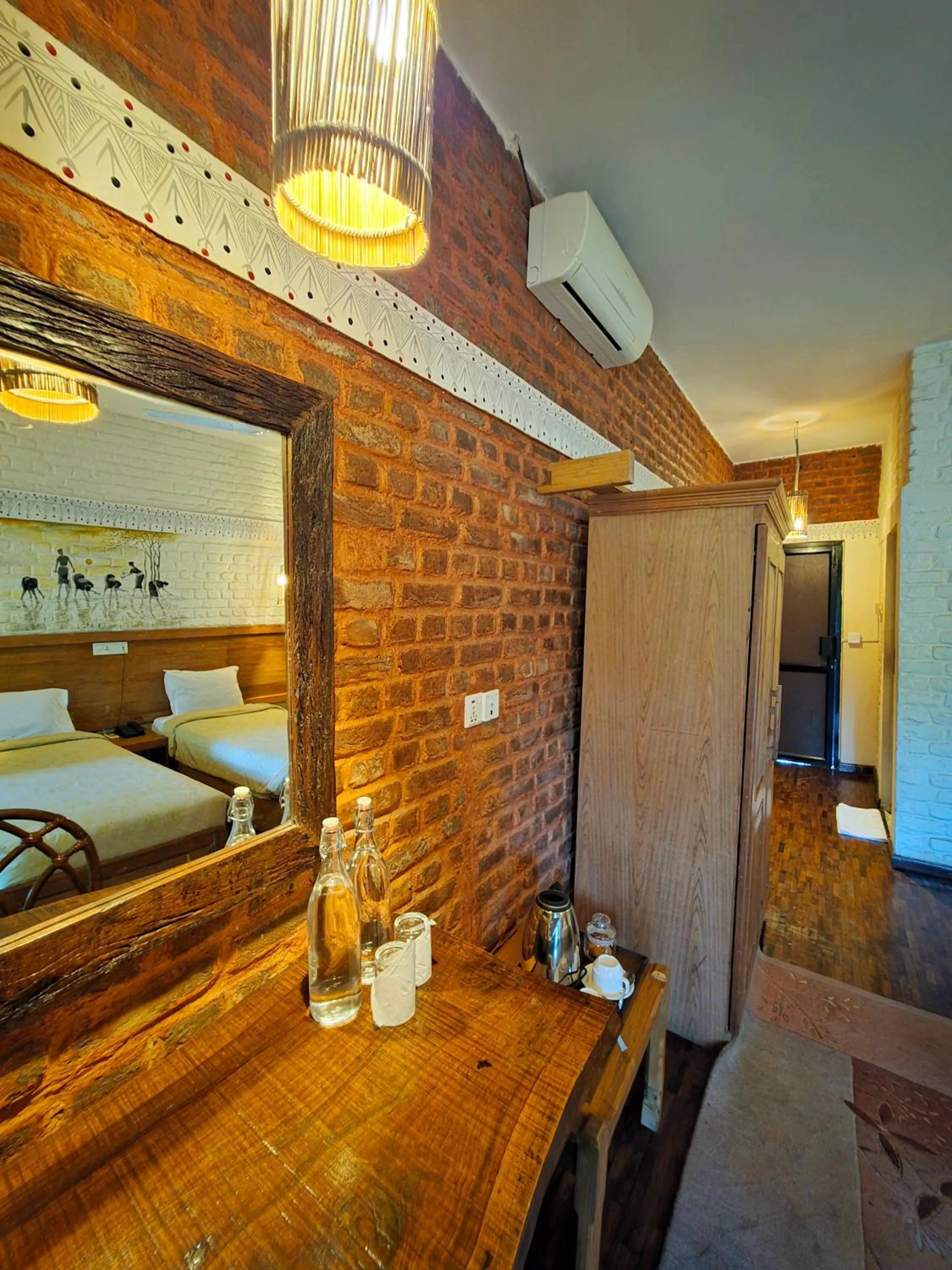 Bed in Siddhartha Wildlife Retreat