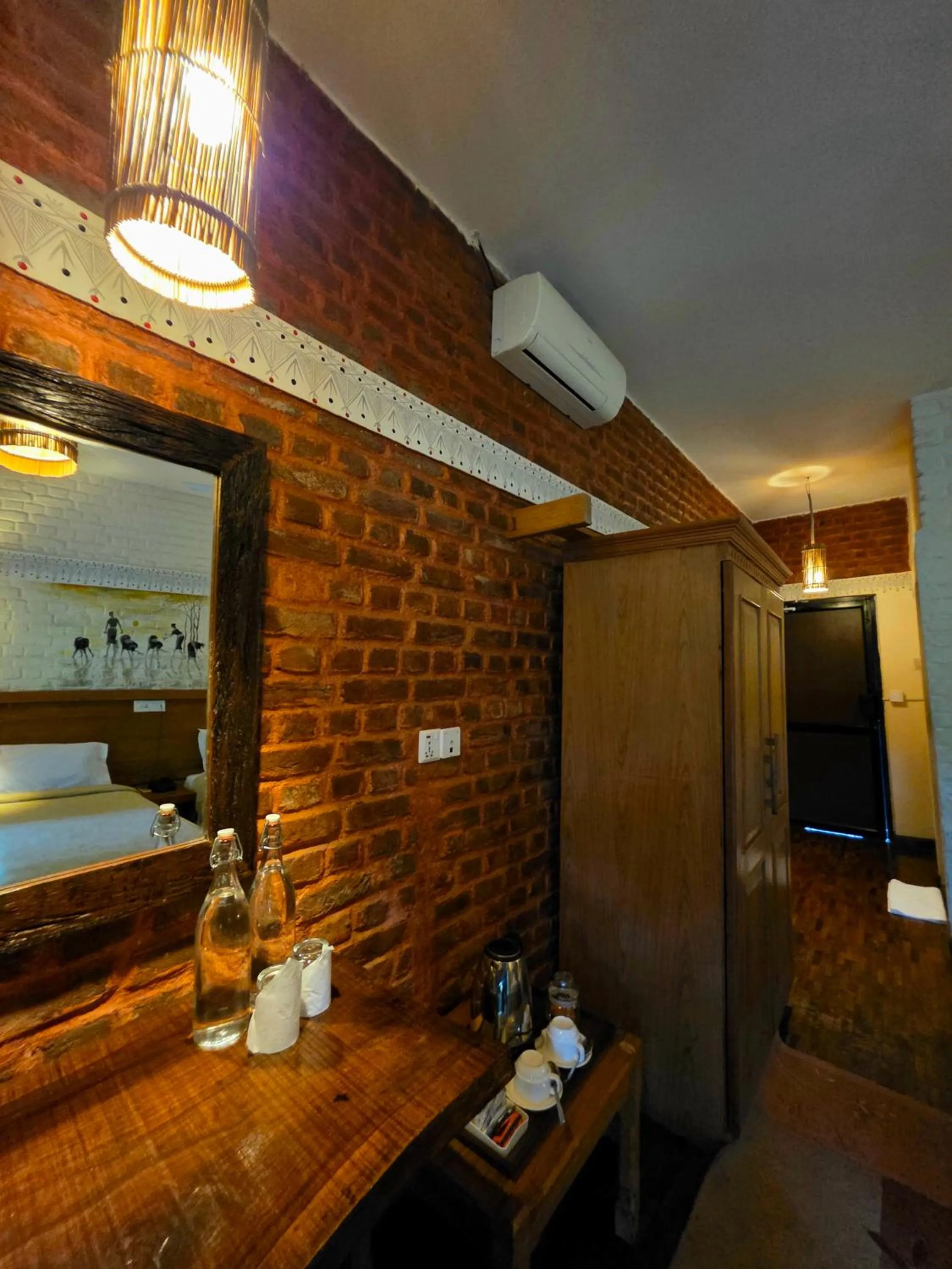 Bed in Siddhartha Wildlife Retreat