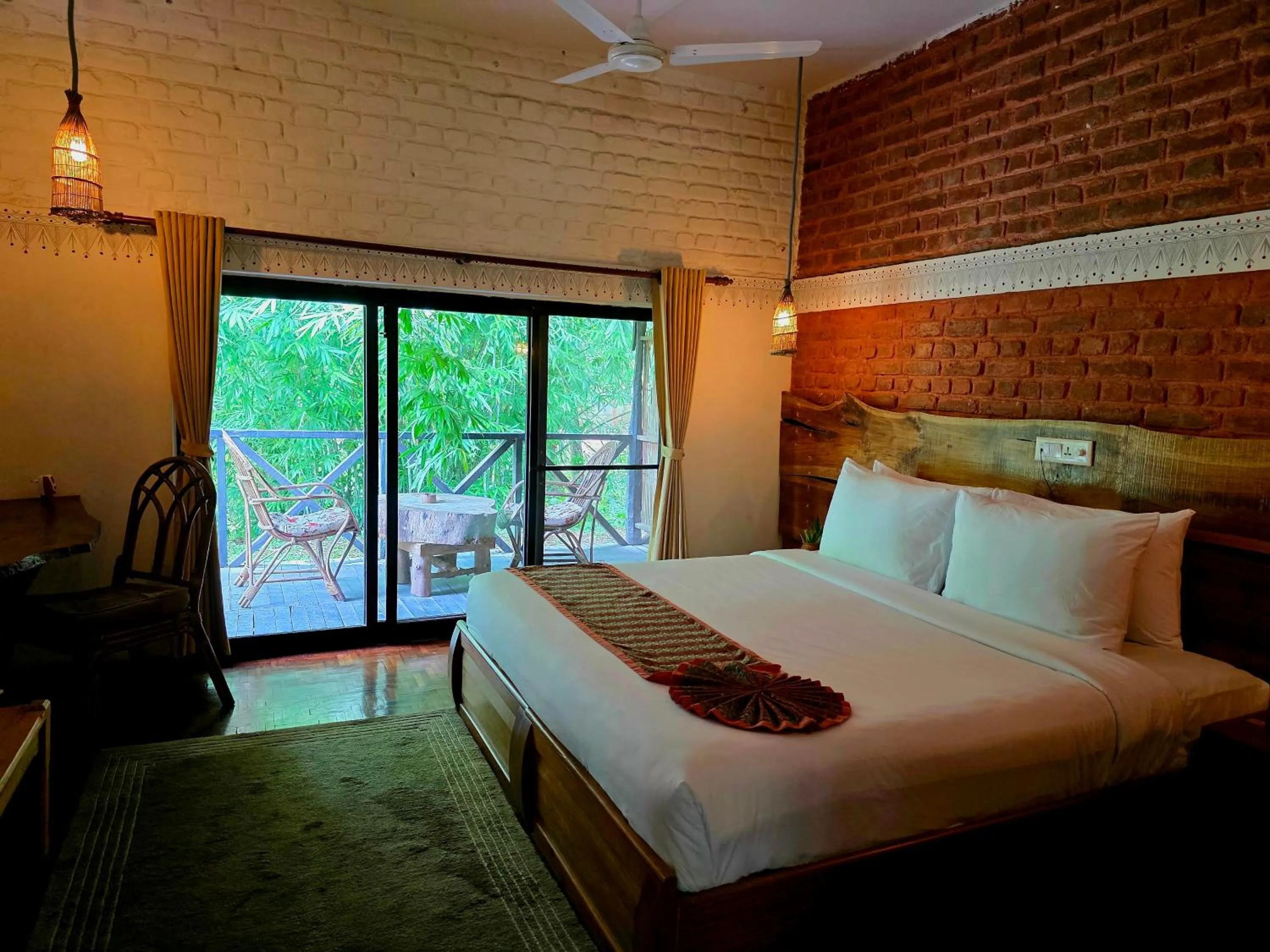 Bedroom, Bed in Siddhartha Wildlife Retreat