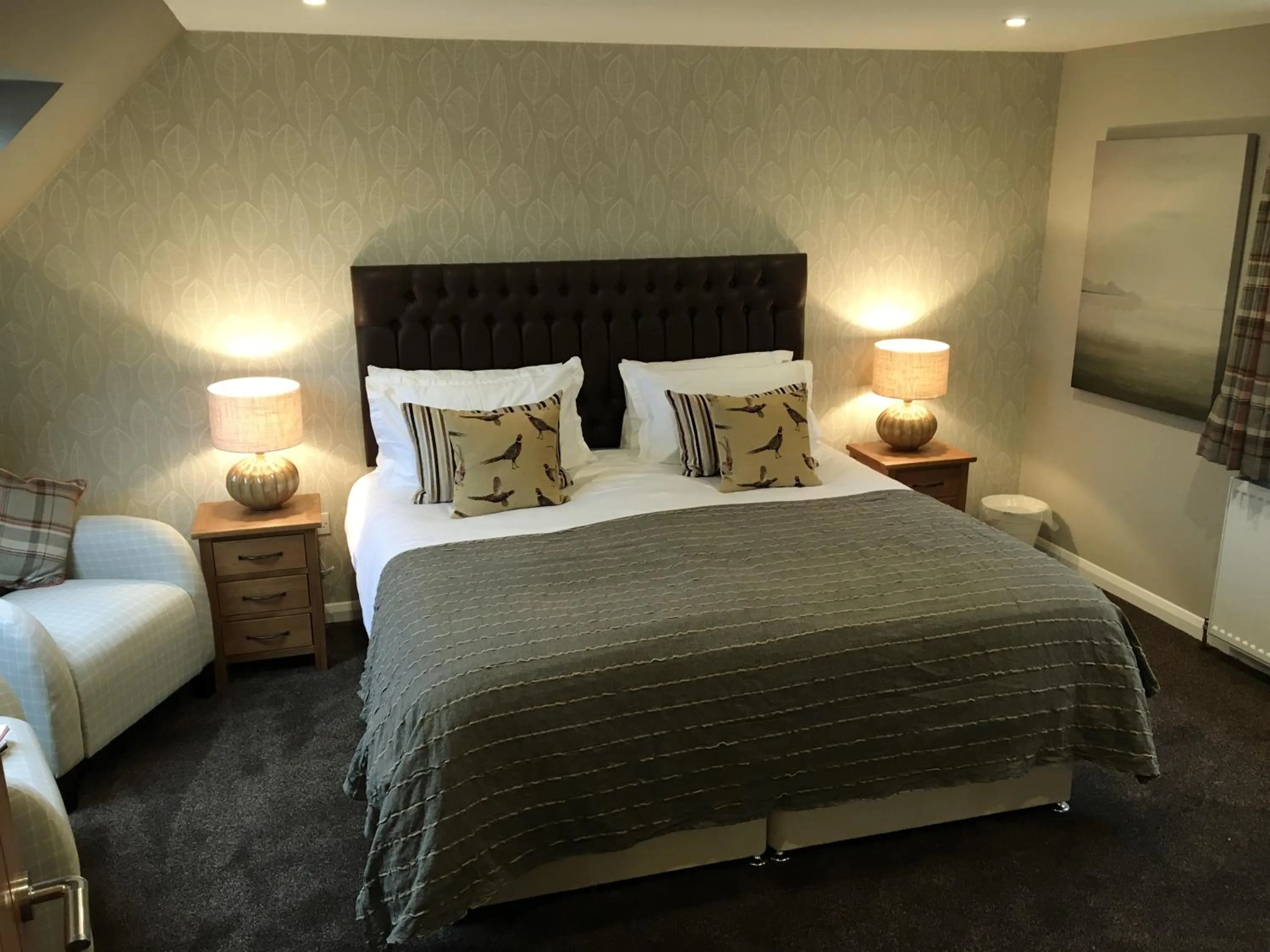 Bed in The Anchor Inn