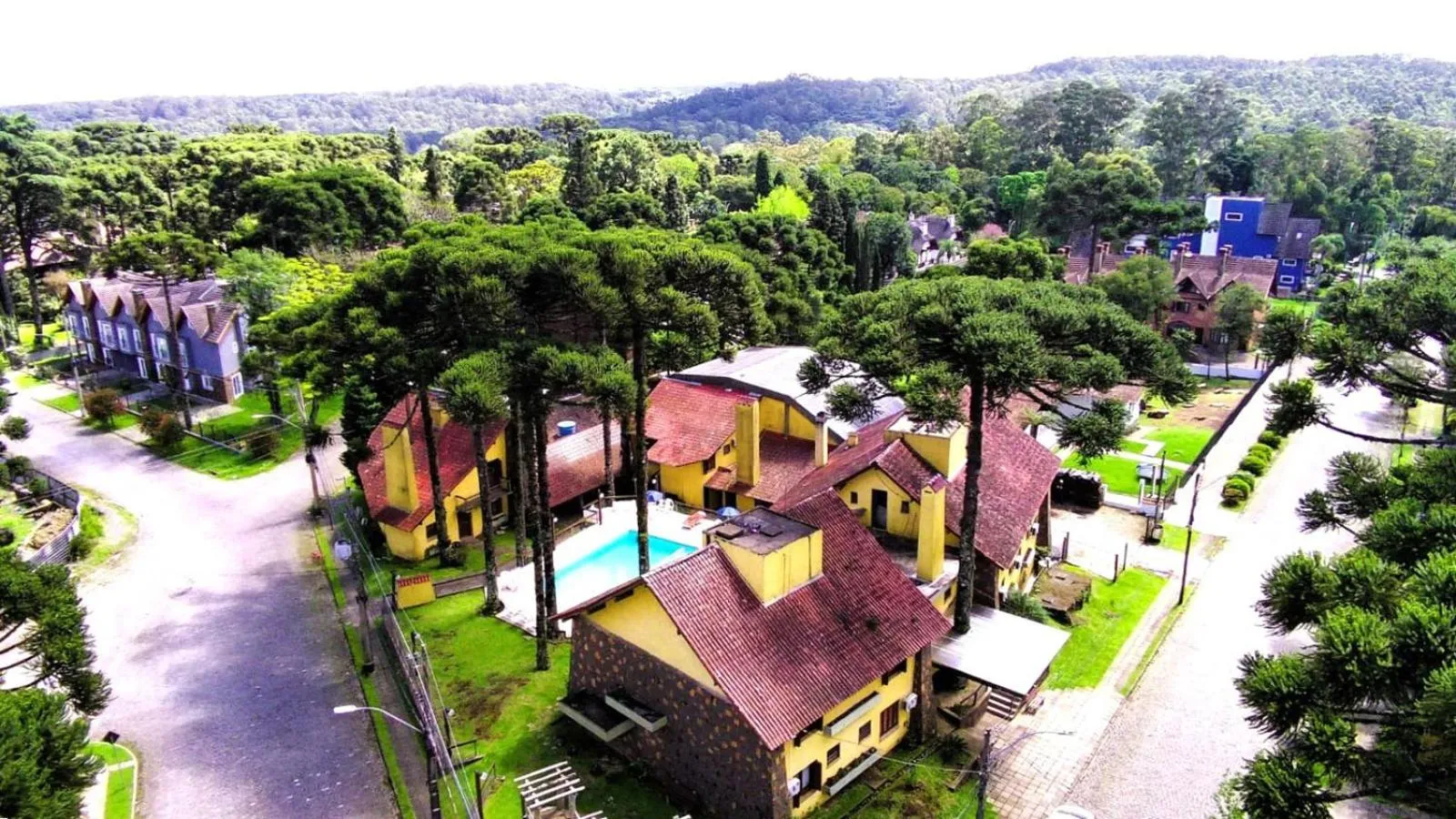 Bird's eye view in Estalagem Vila Suzana - Quadra de Beach Tennis Indoor