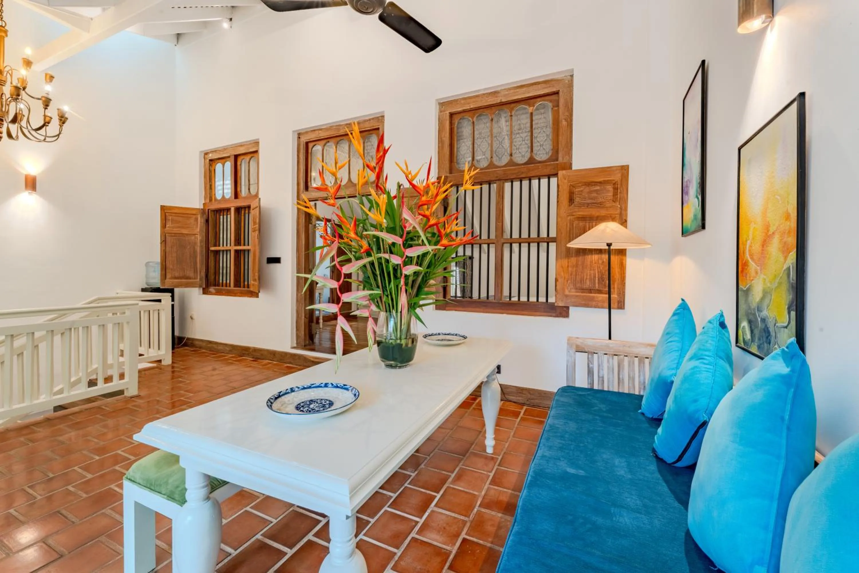 Seating area in Small House Boutique Guest House