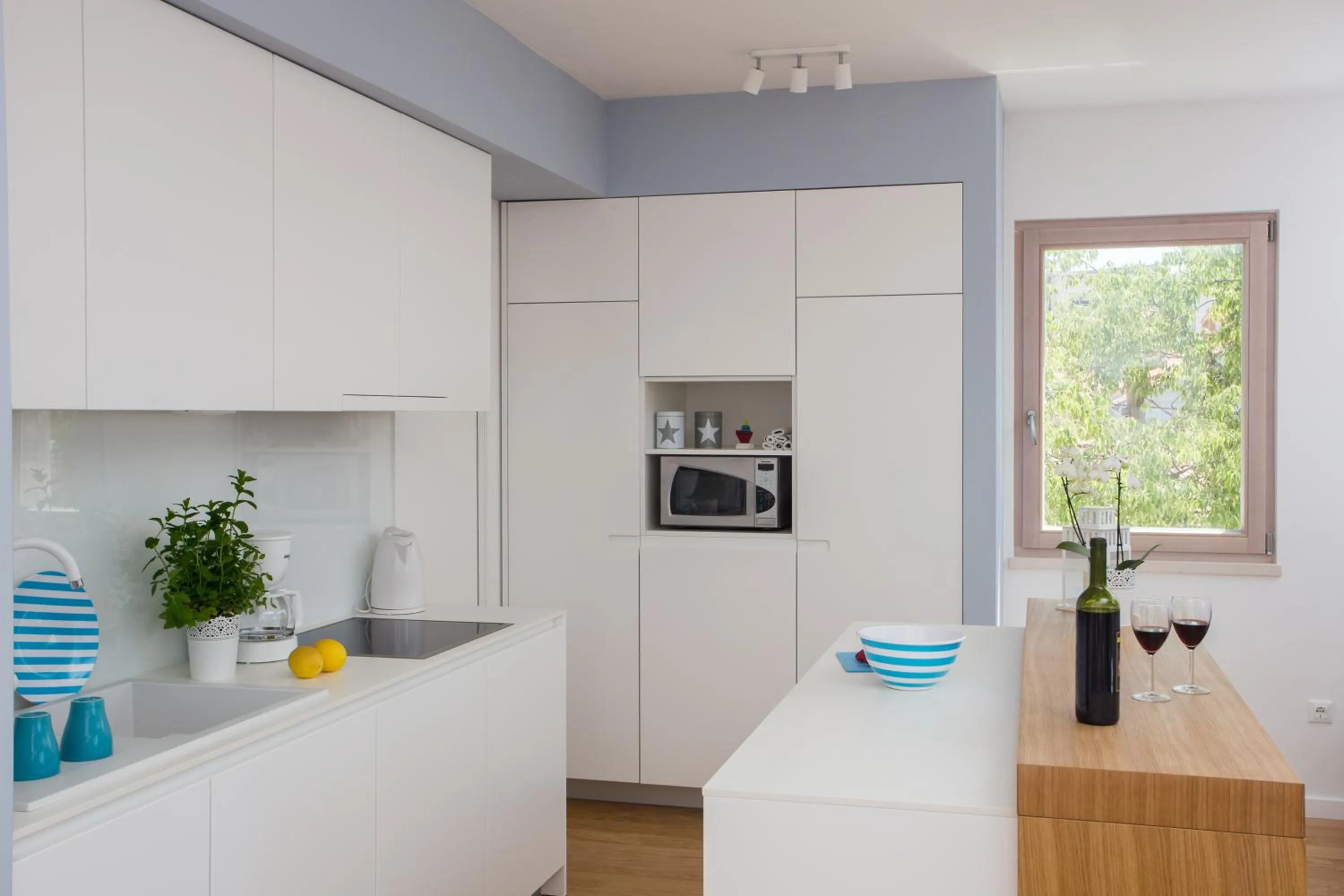 Kitchen or kitchenette in Apartments Villa Karmen