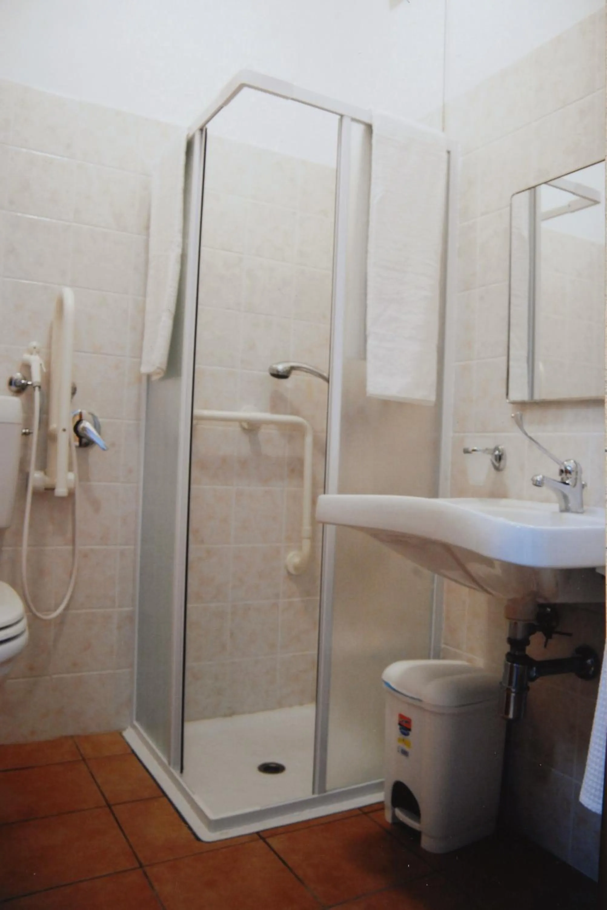 Shower in B&B La Collina
