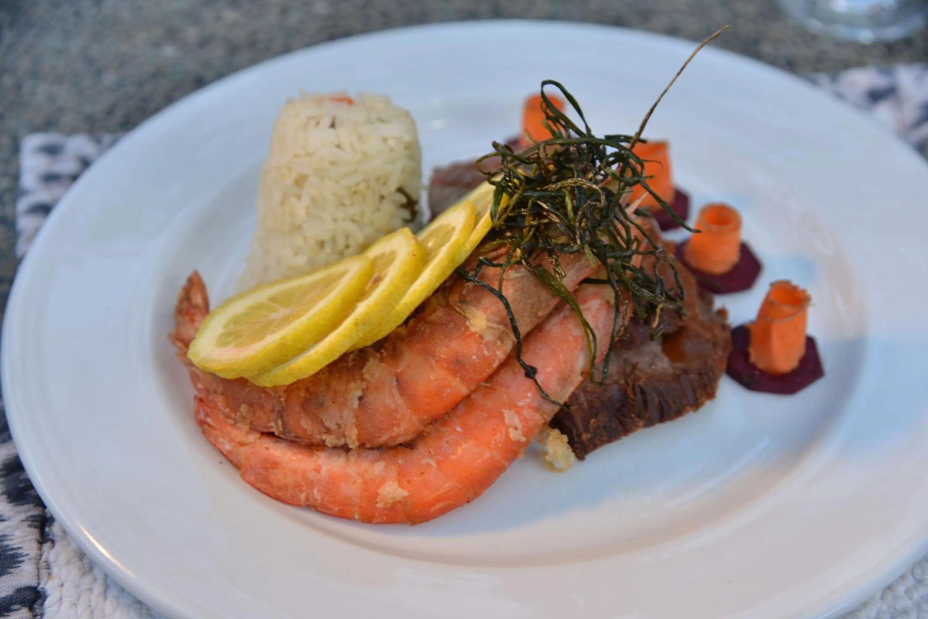 Food close-up in Cresta Churchill Hotel