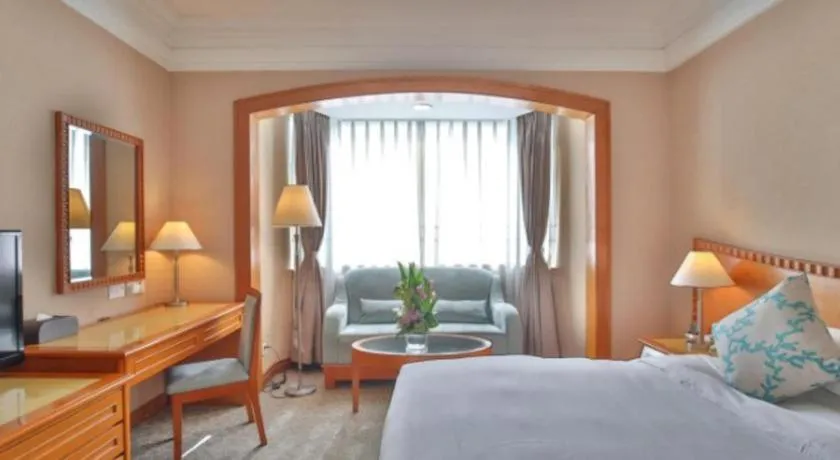 Bed in Haihua Hotel Hangzhou