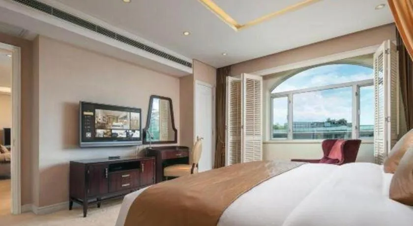 Bed in Haihua Hotel Hangzhou