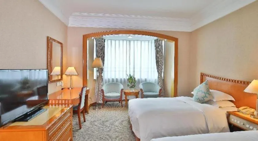 Bed in Haihua Hotel Hangzhou