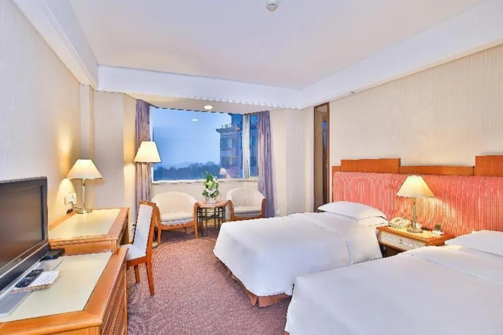 Bed in Haihua Hotel Hangzhou
