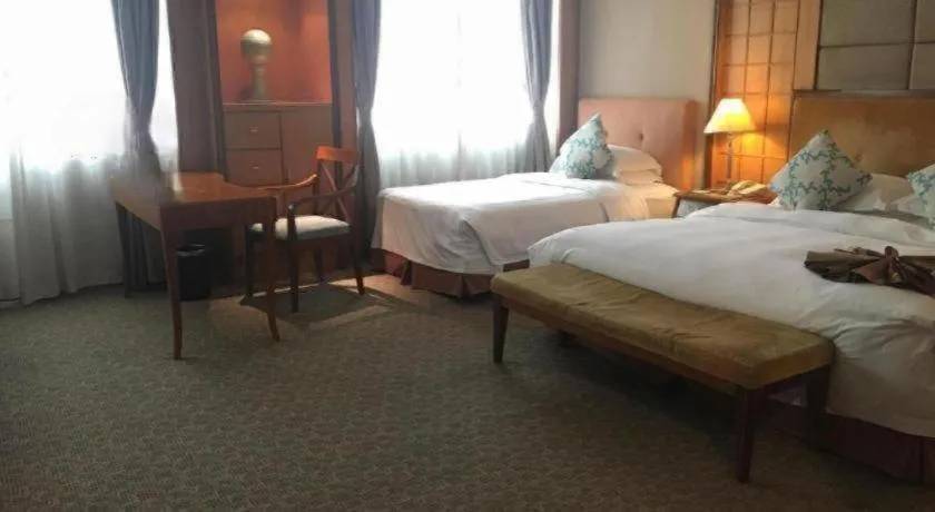 Bed in Haihua Hotel Hangzhou