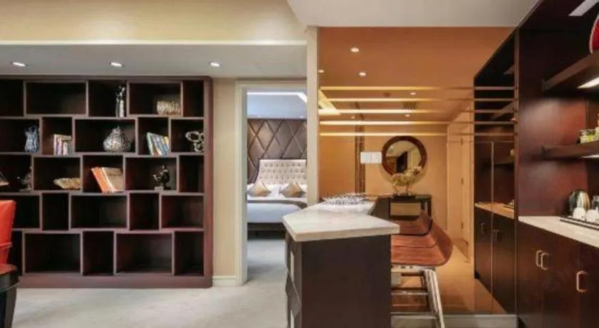 Bed in Haihua Hotel Hangzhou