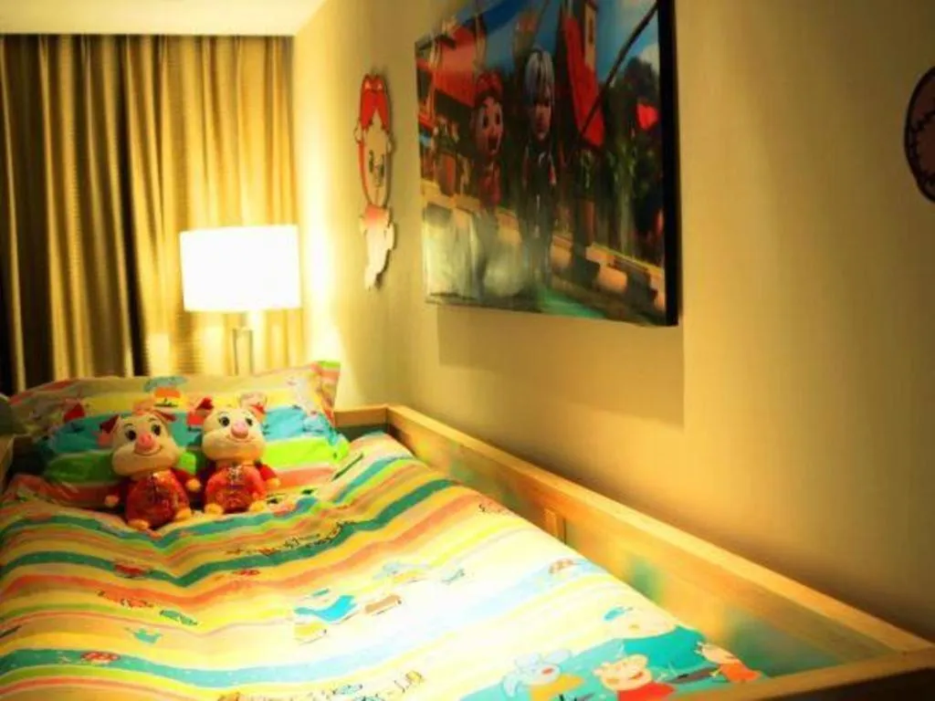 Bed in Maison New Century Hotel Ningbo