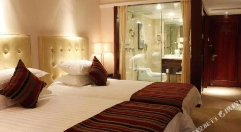 Bed in Maison New Century Hotel Ningbo