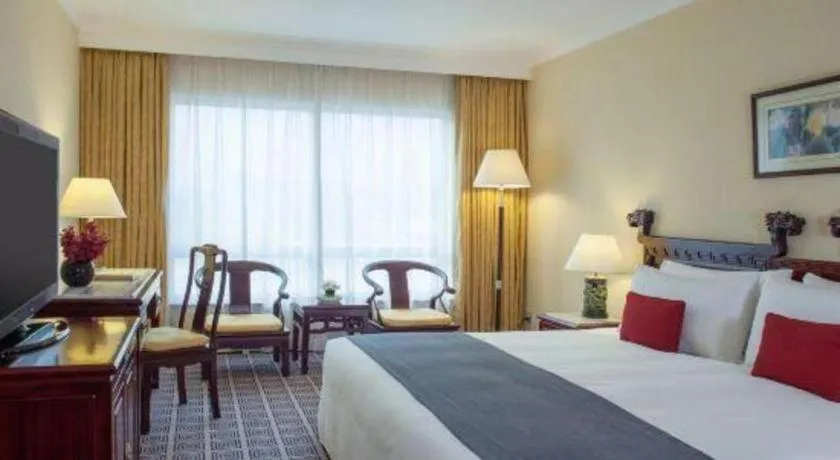 Bed in Grand Skylight Hotel Royal, Beijing