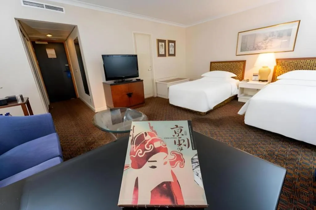 Bed in Grand Skylight Hotel Royal, Beijing