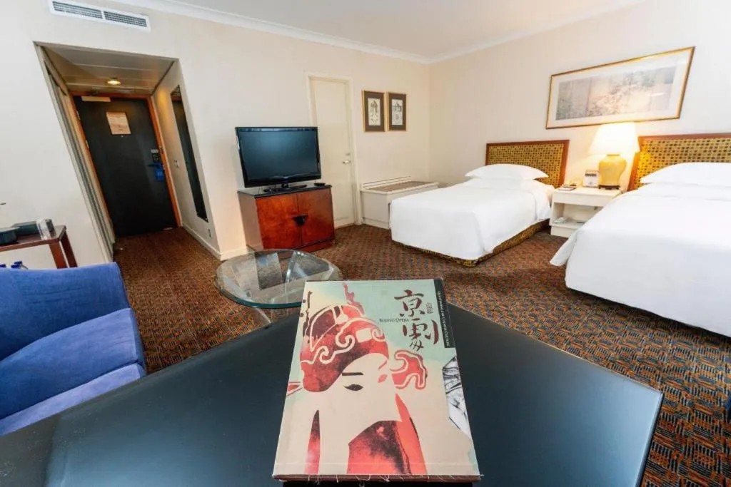 Bed in Grand Skylight Hotel Royal, Beijing