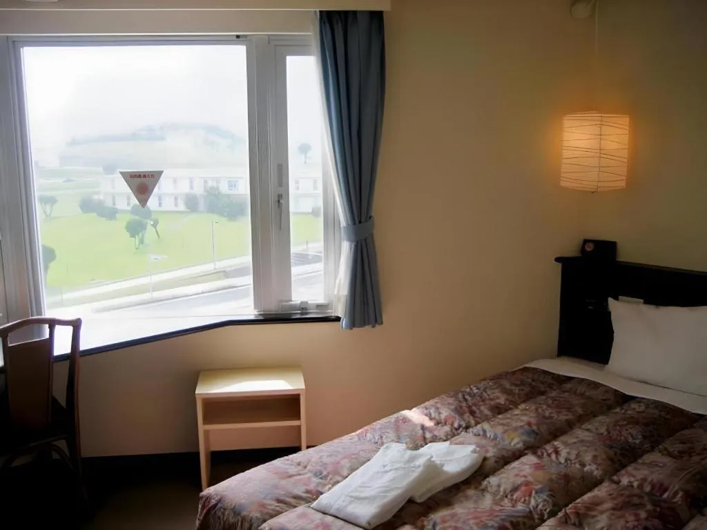 Bed in Hotel Gran View Okinawa