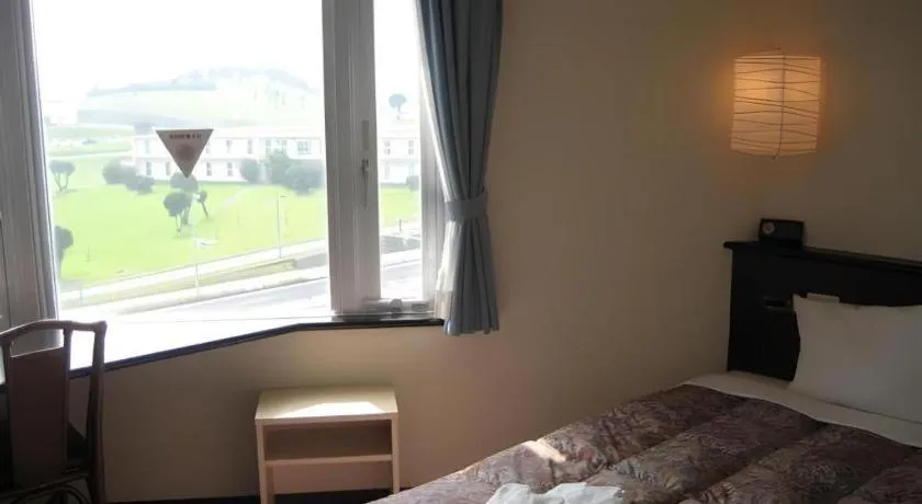 Bed in Hotel Gran View Okinawa