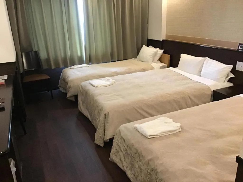 Bed in Hotel Gran View Okinawa