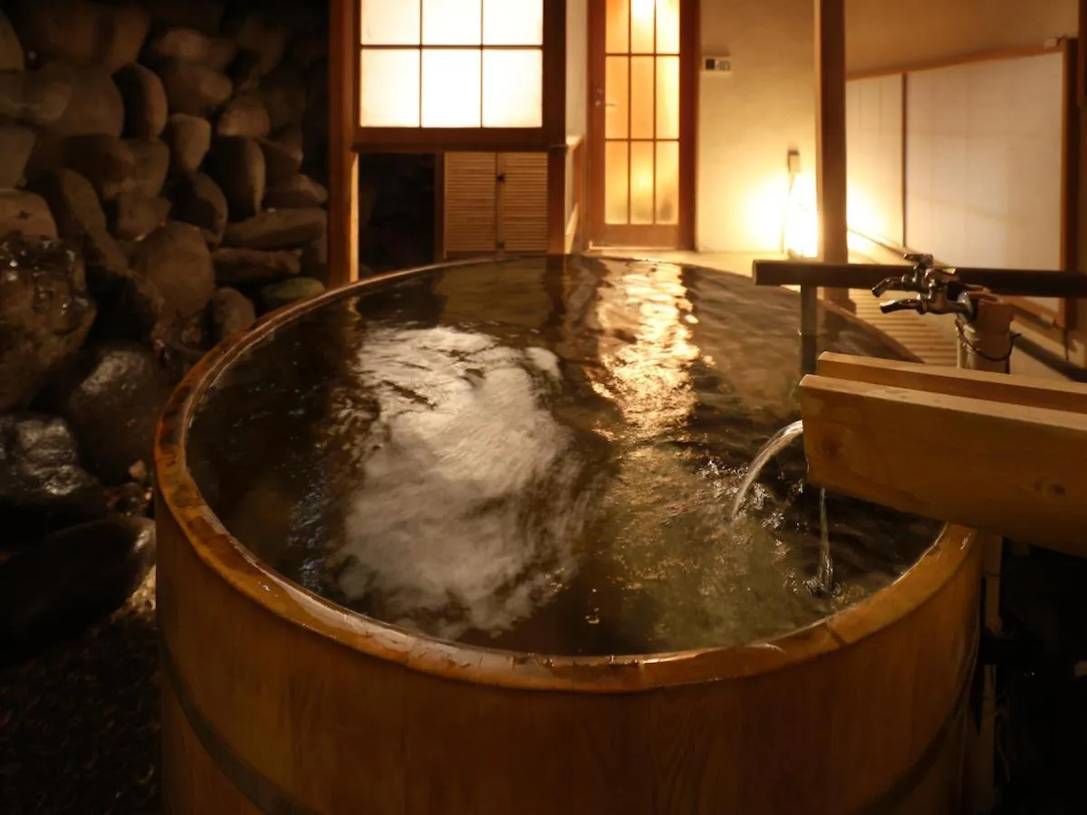 Hot Spring Bath in Kinugawa Onsen Hana no Yado Matsuya