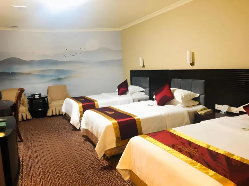 Bed in Osotto Recreation Hotel Baiyun