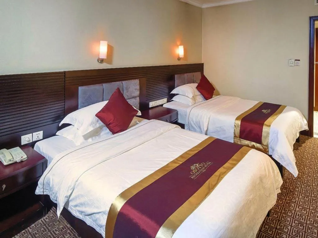 Bed in Osotto Recreation Hotel Baiyun