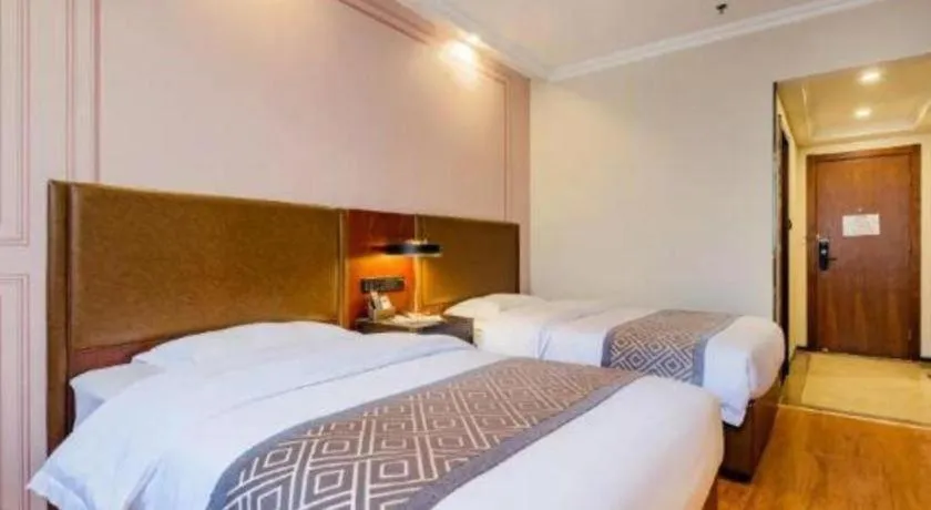 Bed in GME NanJing CaoChanGMEn Nanyihou Stress Hotel