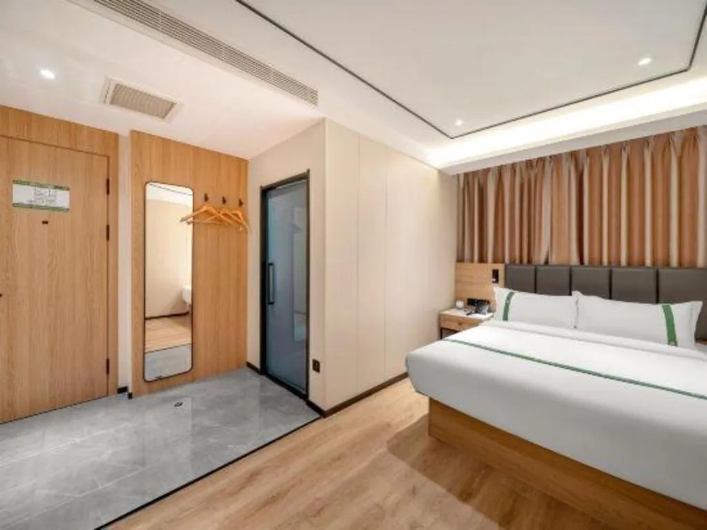 Bed in GreenTree Inn Harbin Central Avenue