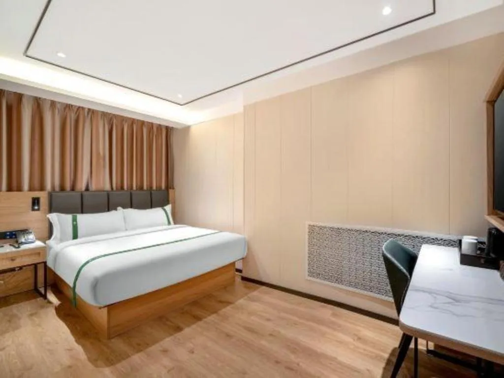 Bed in GreenTree Inn Harbin Central Avenue