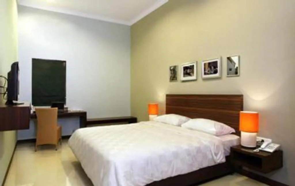 Bed in The Studio Inn Nusa Dua