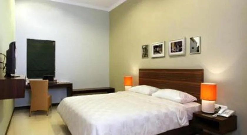 Bed in The Studio Inn Nusa Dua