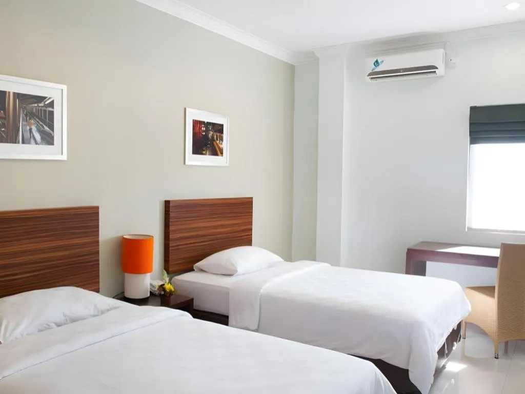 Bed in The Studio Inn Nusa Dua