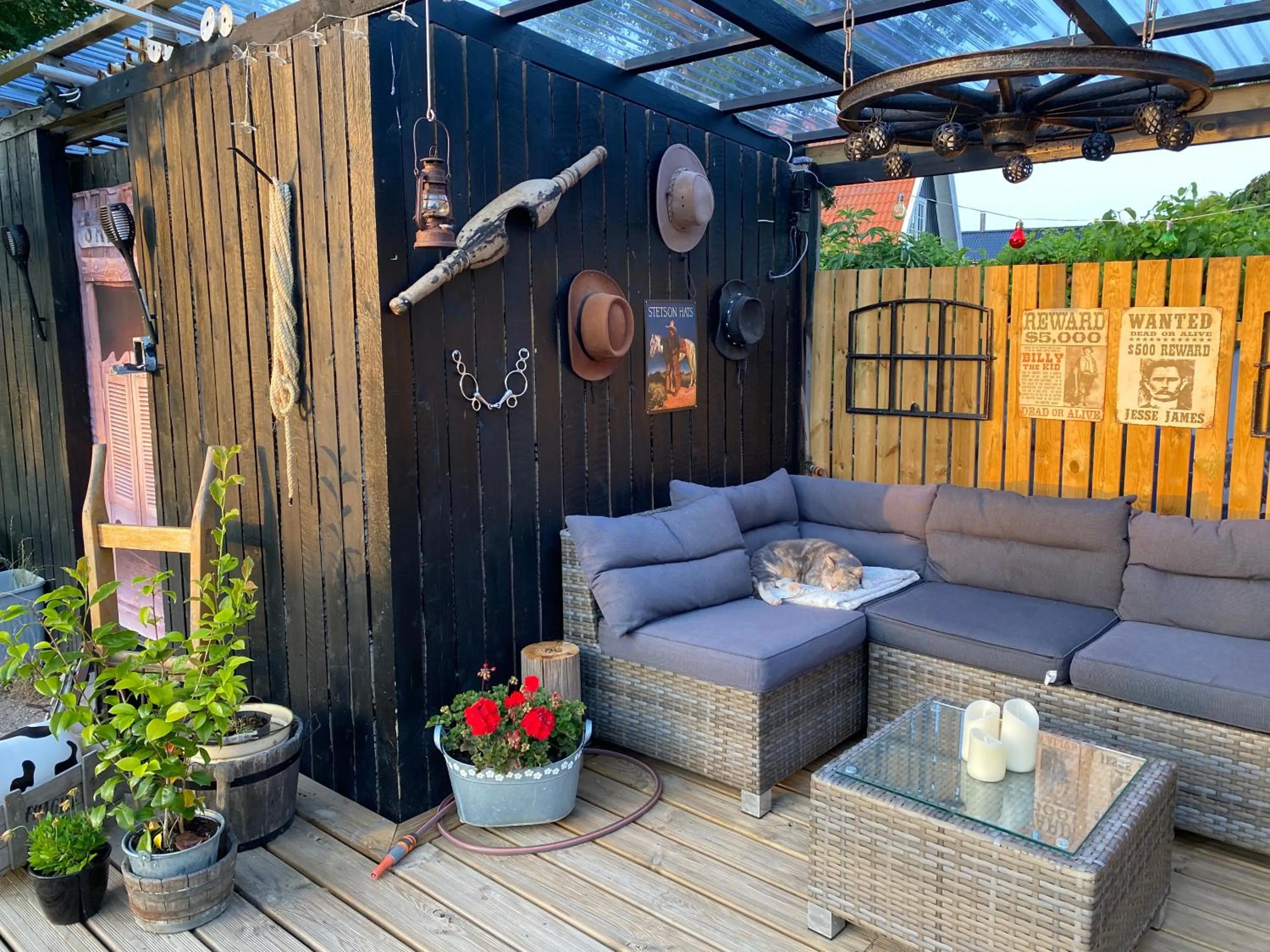 Garden in Piccobello Bed & Breakfast Valløby Køge