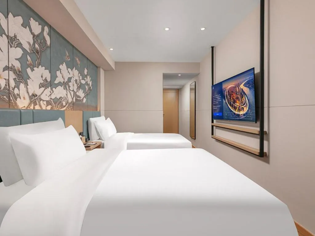 Bed in Magnotel Classic Shenyang General Hospital of Northern Theater Command