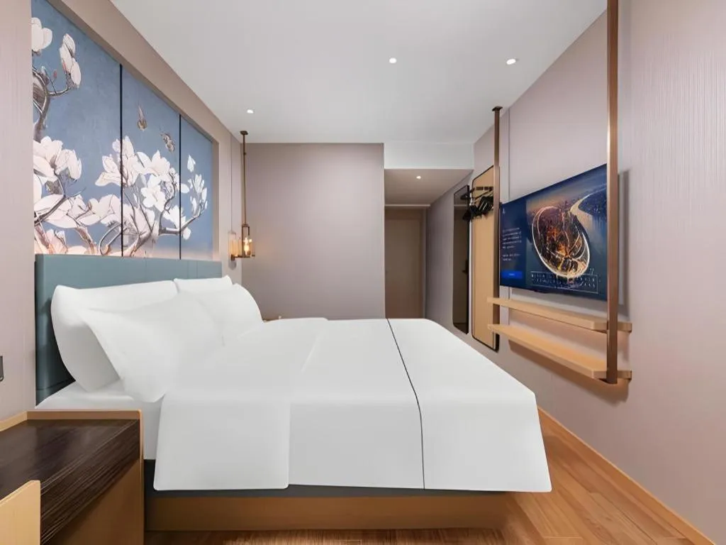 Bed in Magnotel Classic Shenyang General Hospital of Northern Theater Command