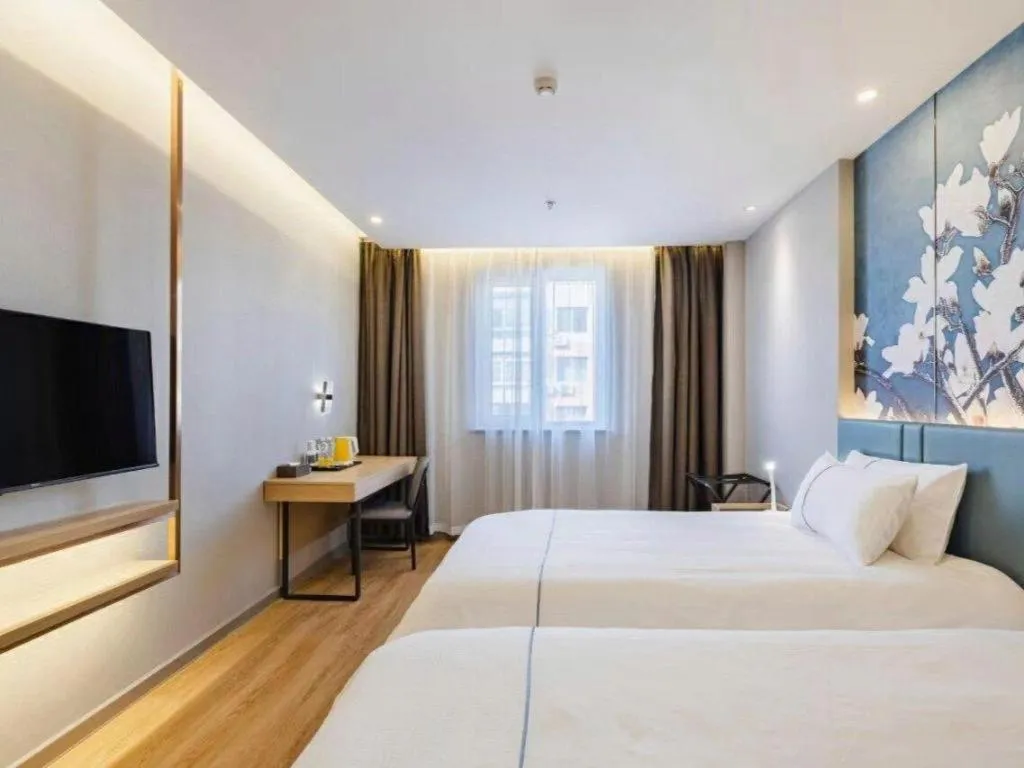 Bed in Magnotel Classic Shenyang General Hospital of Northern Theater Command