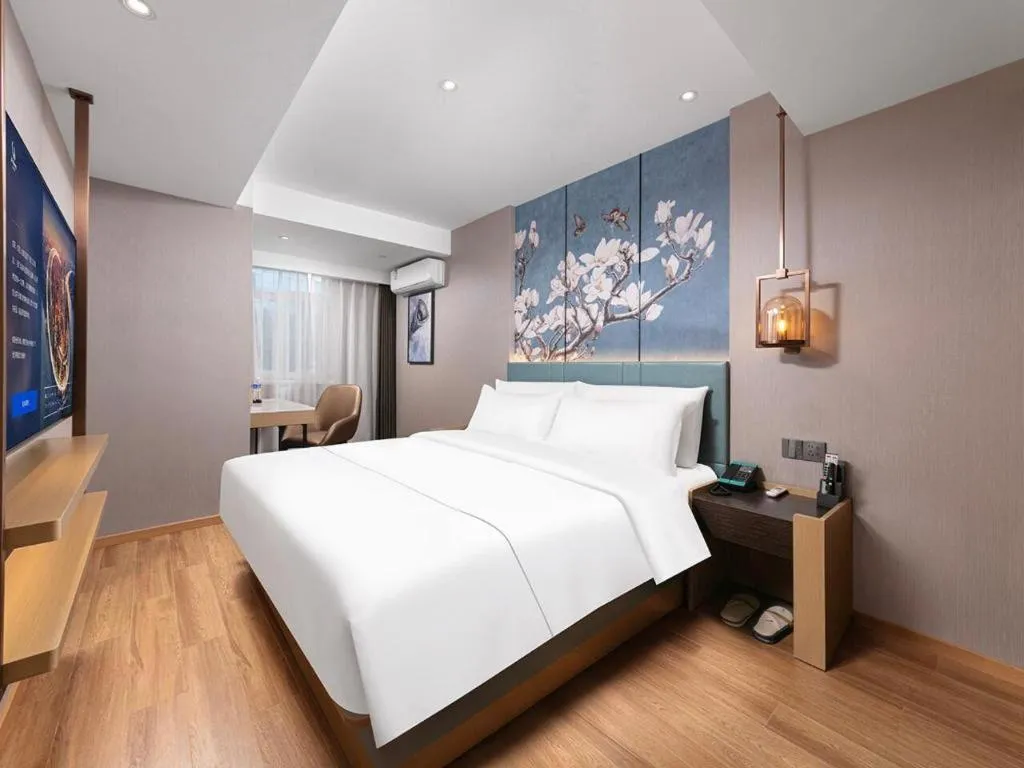 Bed in Magnotel Classic Shenyang General Hospital of Northern Theater Command