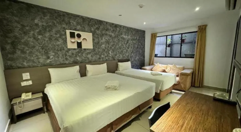 Bed in Jin Hotel