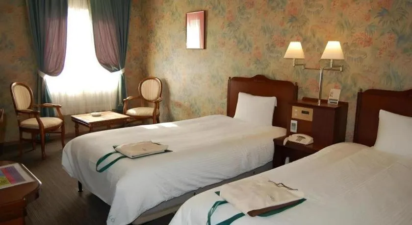 Bed in Hotel Lorelei