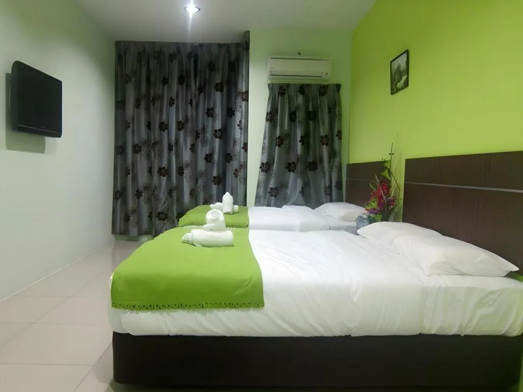 Bed in Eco Hotel Putra Kajang