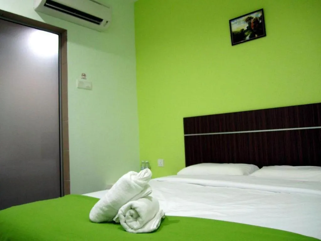 Bed in Eco Hotel Putra Kajang