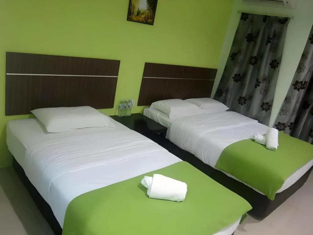 Bed in Eco Hotel Putra Kajang
