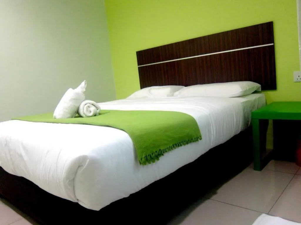 Bed in Eco Hotel Putra Kajang