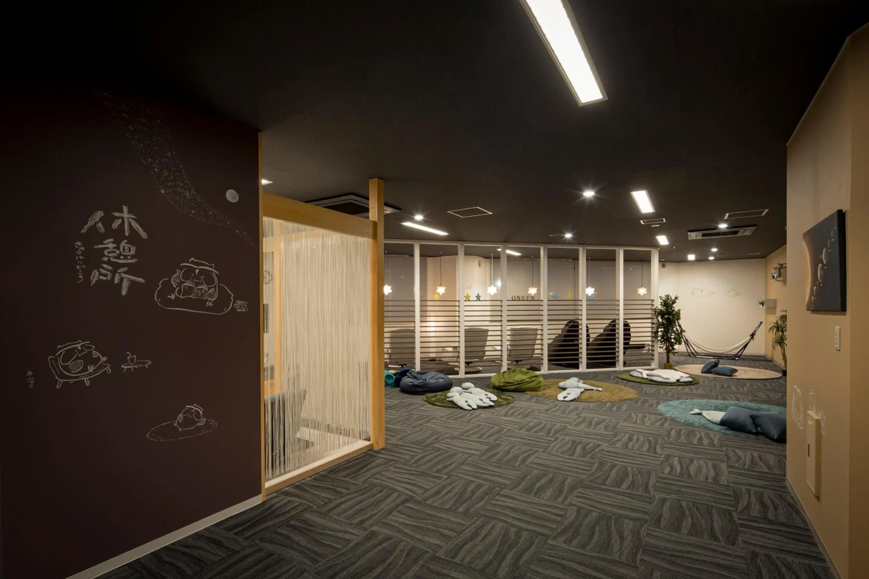 Area and facilities in Ashibetsu Onsen Starlight Hotel