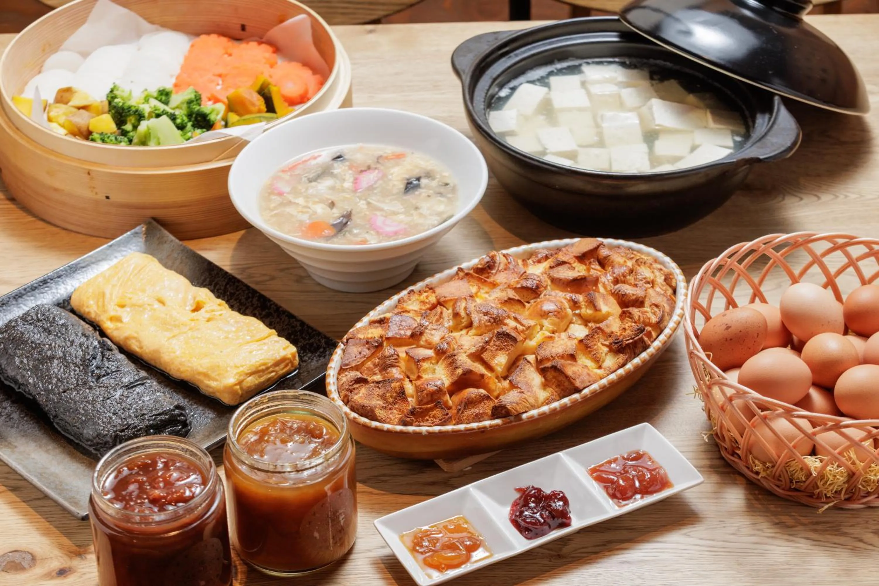 Food and drinks in Ashibetsu Onsen Starlight Hotel