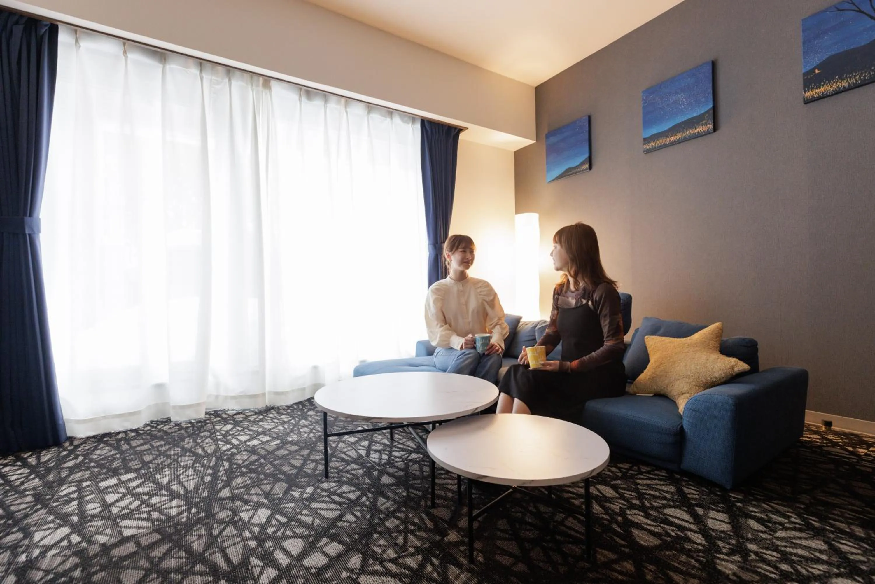 People in Ashibetsu Onsen Starlight Hotel