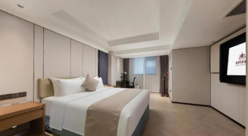 Bed in Xiamen Jin Rui Jia Tai Hotel
