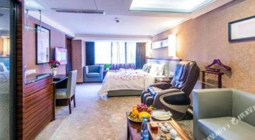 Bed in Xiamen Jin Rui Jia Tai Hotel